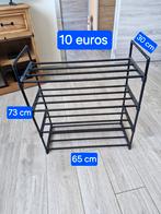 Zwart schoenenrek voor 12 paar, Ophalen of Verzenden