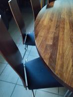 eettafel met 8 stoelen, Huis en Inrichting, Ophalen, 100 tot 150 cm, Design, 200 cm of meer