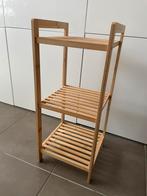 Opbergrek bamboo, Huis en Inrichting, Badkamer | Badkamermeubels, Ophalen, Zo goed als nieuw
