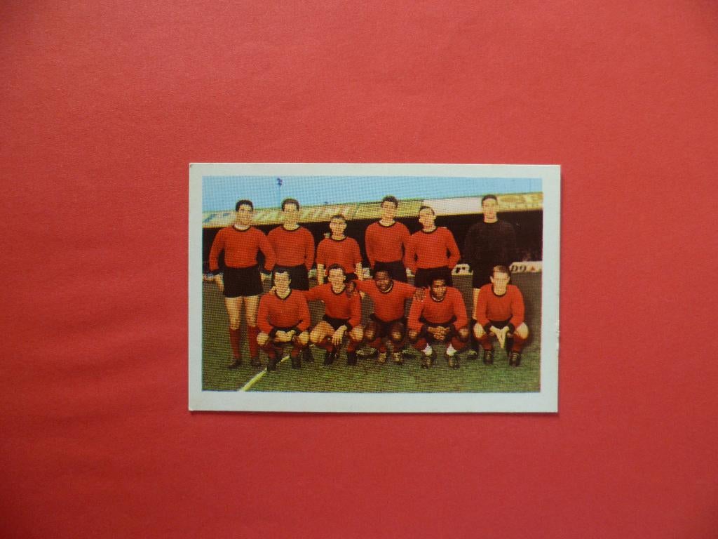 Voetbal chromos images kaarten cartes Football Daring CB, Collections, Enlèvement ou Envoi, Utilisé