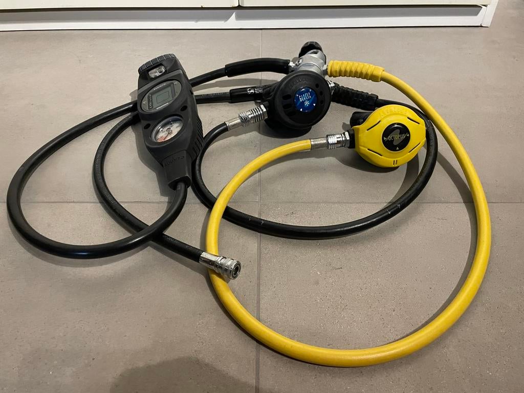 Ontspanner Aqualung Titan-Glacia, Watersport en Boten, Ophalen of Verzenden, Gebruikt