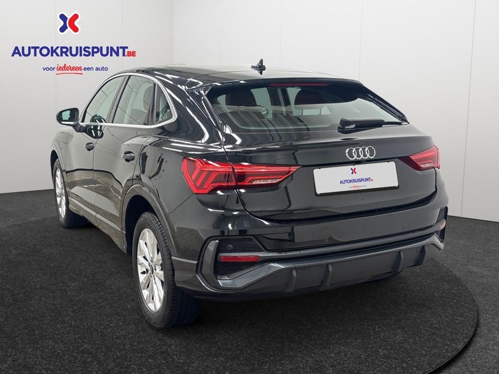 Audi Q3 1.4 45 TFSI E S-TRONIC Leder GPS Camera Verw.Zetels, Auto's, Automaat, Euro 6, Zwart, 38 g/km