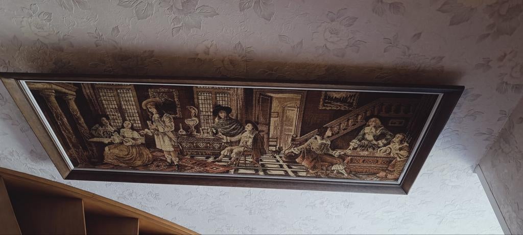 wandtapijt, Antiquités & Art, Tapis & Textile, Enlèvement