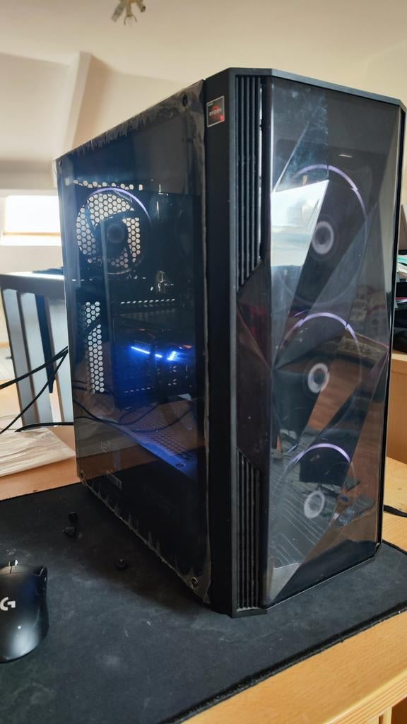 Gaming-pc (nVidia GeForce GTX 1660 Super) + 144hz-scherm, Computers en Software, Desktop Pc's, Le pc est monté avec différentes marques