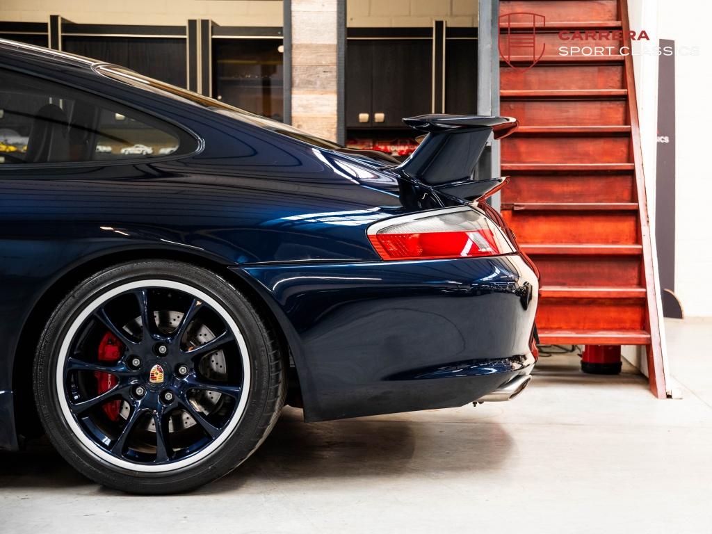 Porsche 911 996.2 GT3 3.6 Coupé GT3 / 2nd owner / First pai, 1380 kg, Gebruikt, Zwart, Blauw