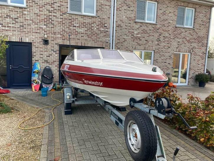 Fletcher Arrowbeau 17 115pk Evinrude incltrailer – vaarklaar, Watersport en Boten, Speedboten, Gebruikt, 3 tot 6 meter, Benzine