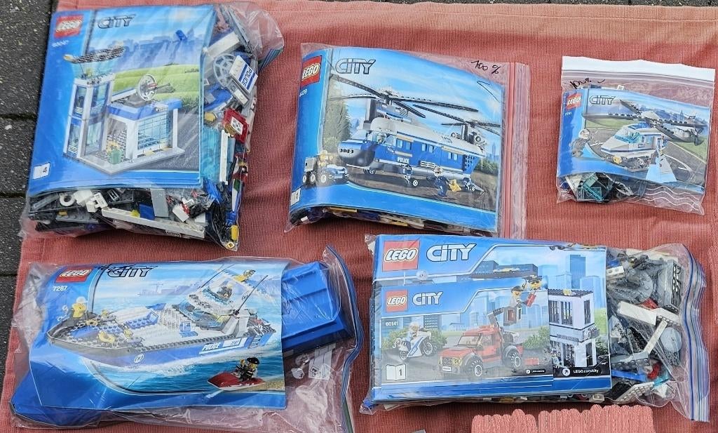 46 setjes LEGO City, Ophalen, Compleet, Lego, Complete set