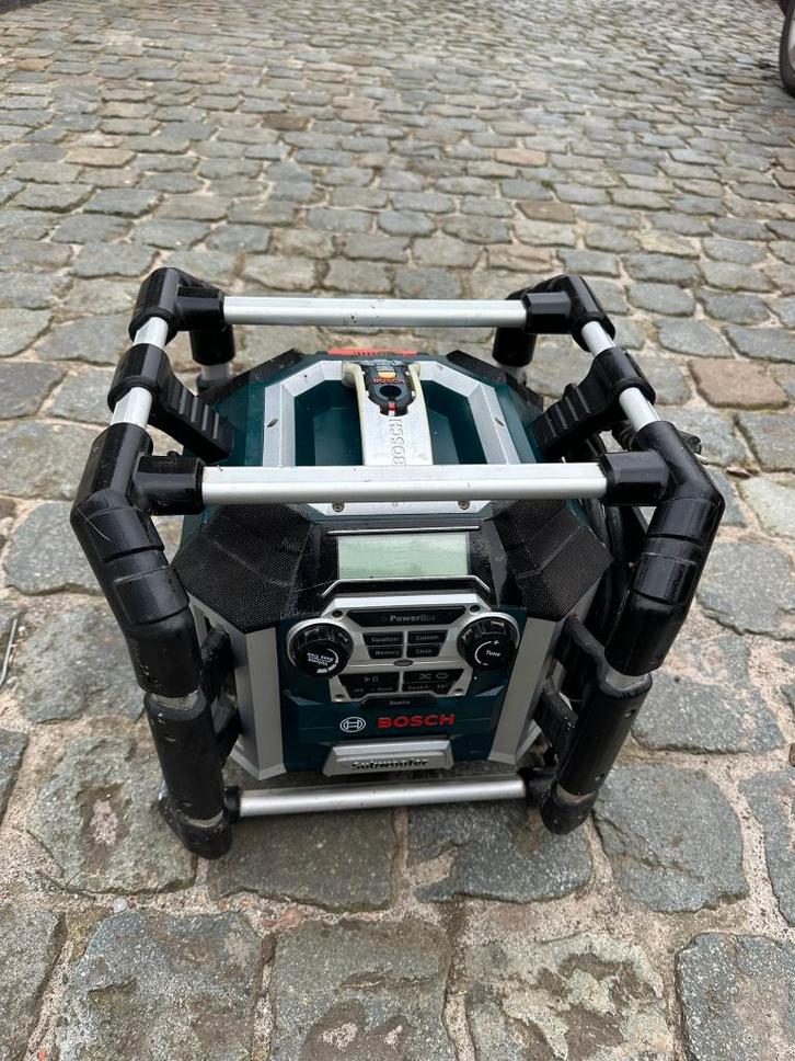 Radio de chantier professionnelle Bosch GML 50, TV, Hi-fi & Vidéo, Radios, Utilisé, Radio de chantier, Enlèvement