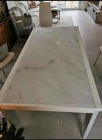 Eettafel marmer 6 tot 10 personen, Huis en Inrichting, Ophalen