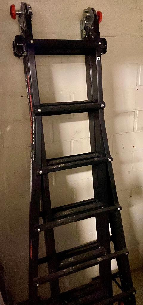 Little Giant Ladder 4x6 Velocity Black Pro - Altrex, Doe-het-zelf en Bouw, Ladders en Trappen, Zo goed als nieuw, Ladder, 4 meter of meer