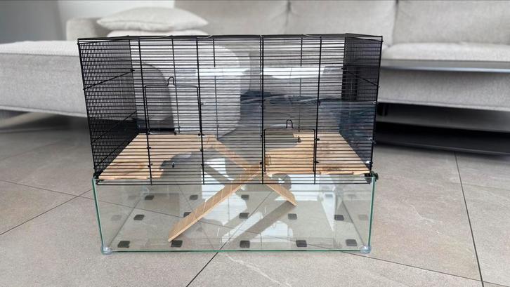 Cage hamster, Animaux & Accessoires, Rongeurs & Lapins | Cages & Clapiers, Comme neuf, Cage, Moins de 60 cm, Moins de 75 cm, Hamster