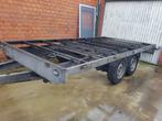 Plateau  aanhanger - "HENRA" - met werk ! 4 m ×2 m, Enlèvement