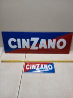2 plaques émaillée Cinzano, Enlèvement ou Envoi, Comme neuf, Panneau publicitaire