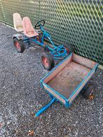 Gocart / skelter met aanhangwagen, Ophalen