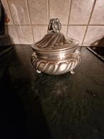 Tinten pot met deksel 95% TIN, Ophalen of Verzenden