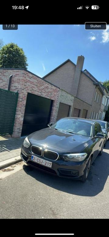 Bmw 1 serie, Auto's, 1 Reeks, Zwart, Zwart, Leder