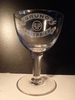 Oud gezuurd bierglas Bruno paterbier Beirens  Wommelgem, Verzamelen, Biermerken, Ophalen of Verzenden, Gebruikt, Glas of Glazen