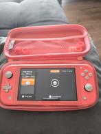 NINTENDO SWITCH LITE CORAL oplader en hoesje inbegrepen, Games en Spelcomputers, Ophalen of Verzenden, Zo goed als nieuw