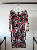 Korte gebloemde jurk Forever 21 S, Kleding | Dames, Wit, Ophalen of Verzenden, Zo goed als nieuw, Forever 21