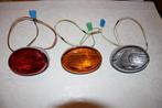 Drie ovale achterlichten met afdichtrubber - 14 x 10 cm, Ophalen, Zo goed als nieuw