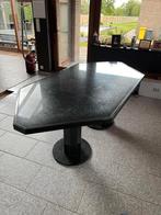 Table à manger en granit noir pour 8, Maison & Meubles, Tables | Tables à manger, Enlèvement