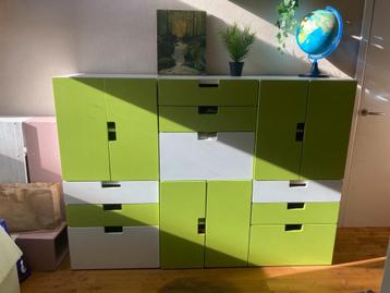 Kinderkasten stuva van IKEA (nu smastad)