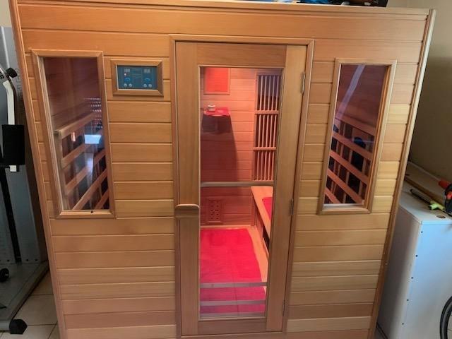 Infraroodcabine, Sport en Fitness, Sauna, Zo goed als nieuw, Ophalen
