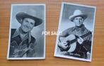 Gene Autry Originele "Glossy"postkaarten, Ophalen of Verzenden, 1940 tot 1960, Ongelopen, Sterren en Beroemdheden