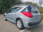 PEUGEOT 207 SW 1.6 HDi✅ PANODAK ✅181.430KM🧊AIRCO, Auto's, Voorwielaandrijving, Euro 5, Zwart, Blauw