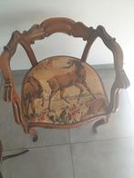 Antieke stoel met herten, Enlèvement