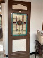 Deur met mooi glasraam, Ophalen, Gebruikt, Binnendeur