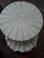 Prachtig handwerk kunstbreiwerk, tafellaken ronde tafel, Enlèvement, Neuf, Autour de, Intérieur