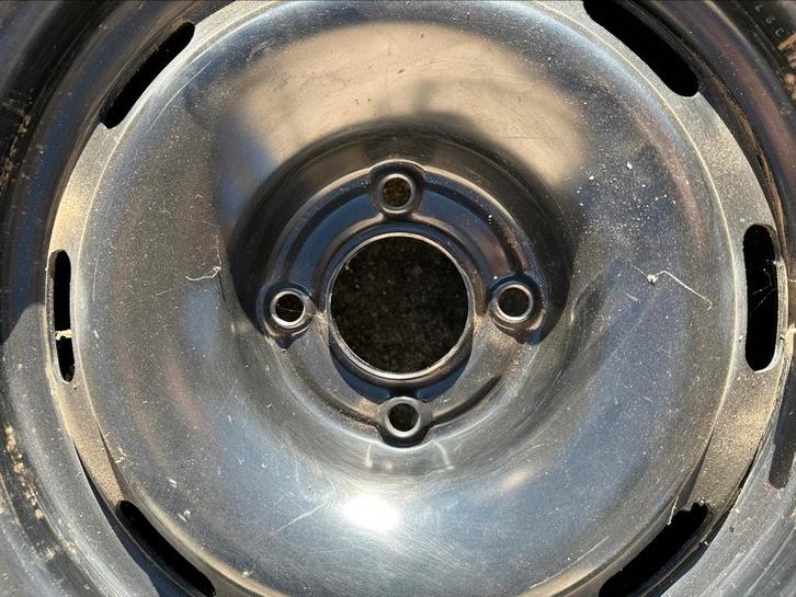 4 jantes en tôle - 15 pouces - 4 trous (sans pneus), Autos : Pièces & Accessoires, Pneus & Jantes, Jante(s), 15 pouces, Utilisé