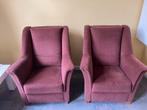 Vintage zetels / fauteuils (prijs voor alletwee), Huis en Inrichting, Fauteuils, Ophalen, Gebruikt, Vintage, 75 tot 100 cm