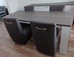 Eetkamer stoelen, Huis en Inrichting, Stoelen, Ophalen, Zo goed als nieuw, Bruin, Vier