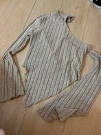 Blouse, grise, rayée, Neuf, Taille 38/40 (M), Gris, Enlèvement ou Envoi