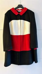 Studio Untold zwart-wit-rode jas, Kleding | Dames, Grote Maten, Zwart, Nieuw, Jas of Mantel, Studio Untold