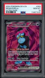 Munkidori ex [Ultra Rare] PSA 10 - 83/64 - Shrouded Fable, Ophalen of Verzenden, Zo goed als nieuw, Losse kaart