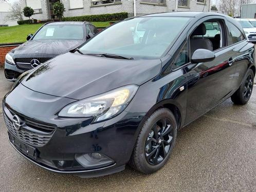 Opel Corsa 1.4i Black Edition (EU6.2) (bj 2019), Auto's, Opel, Bedrijf, Te koop, Corsa, ABS, Adaptieve lichten, Airbags, Airconditioning