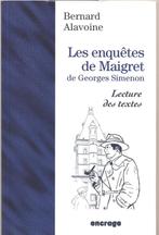 Bernard Alavoine =Les enquêtes de Maigret de Georges Simenon, Enlèvement ou Envoi, Neuf