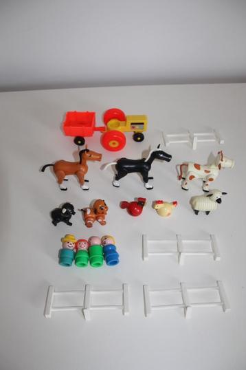 Vintage little people boerderij fisher price * 1967  beschikbaar voor biedingen