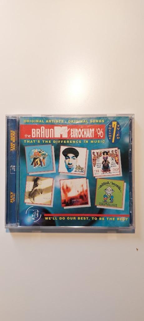 CD "The Braun MTV Eurochart '96" Volume 7, CD & DVD, CD | Compilations, Utilisé, Enlèvement ou Envoi