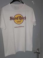 T-shirt maat L - HARD ROCK CAFE HOLLYWOOD, Ophalen of Verzenden, Zo goed als nieuw, Wit