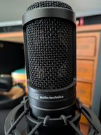 Nieuwe Audio-Technica AT 2020 met pop filter en mount, Muziek en Instrumenten, Microfoons, Ophalen of Verzenden, Nieuw, Zangmicrofoon