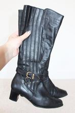 Prachtige Leren Helioform Laarzen s2 (Maat 4½/37½) € 45,-, Kleding | Dames, Hoge laarzen, Verzenden, Zwart, Zo goed als nieuw