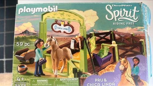 Playmobil dreamworks spirit riding free, Kinderen en Baby's, Speelgoed | Playmobil, Gebruikt, Complete set, Ophalen of Verzenden
