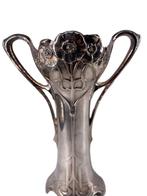 Vase Miniature Art Nouveau WMF en Étain et Métal Argenté, Antiquités & Art, Antiquités | Argent & Or, Argent, Enlèvement ou Envoi