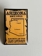 Pin's Arizona connu sous le nom d'État du Grand Canyon, Collections, Comme neuf, Enlèvement ou Envoi