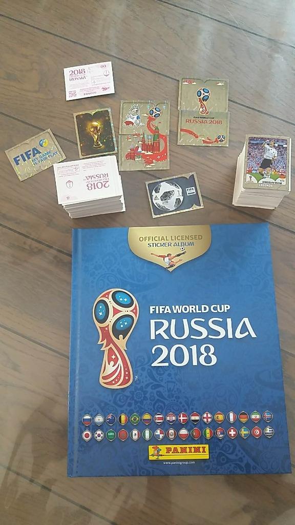 ! Compleet Album Panini Rusland 2018 - Leeg + stickers (669), Hobby en Vrije tijd, Stickers en Plaatjes, Nieuw, Stickers en Plaatjes