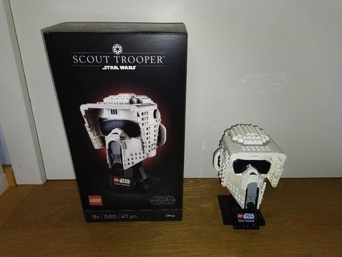 Lego Star Wars Scout Trooper helm 75305, Enfants & Bébés, Jouets | Duplo & Lego, Comme neuf, Lego, Ensemble complet, Enlèvement ou Envoi